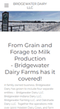 Mobile Screenshot of bridgewaterdairy.com